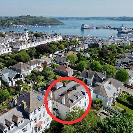 Pendennis - Bright Victorian Flat, Sea Views & Close To Beach Falmouth Exterior foto